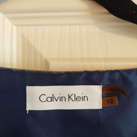 Calvin Klein Navy Dress size 12 - Picture 2 of 2